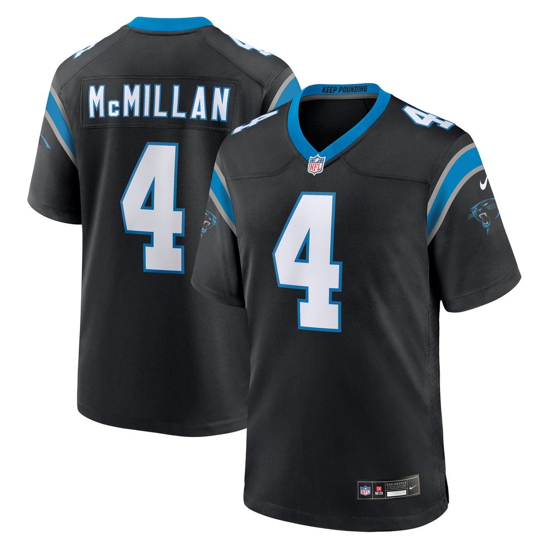 Tetairoa McMillan Carolina Panthers Nike Game Jersey - White