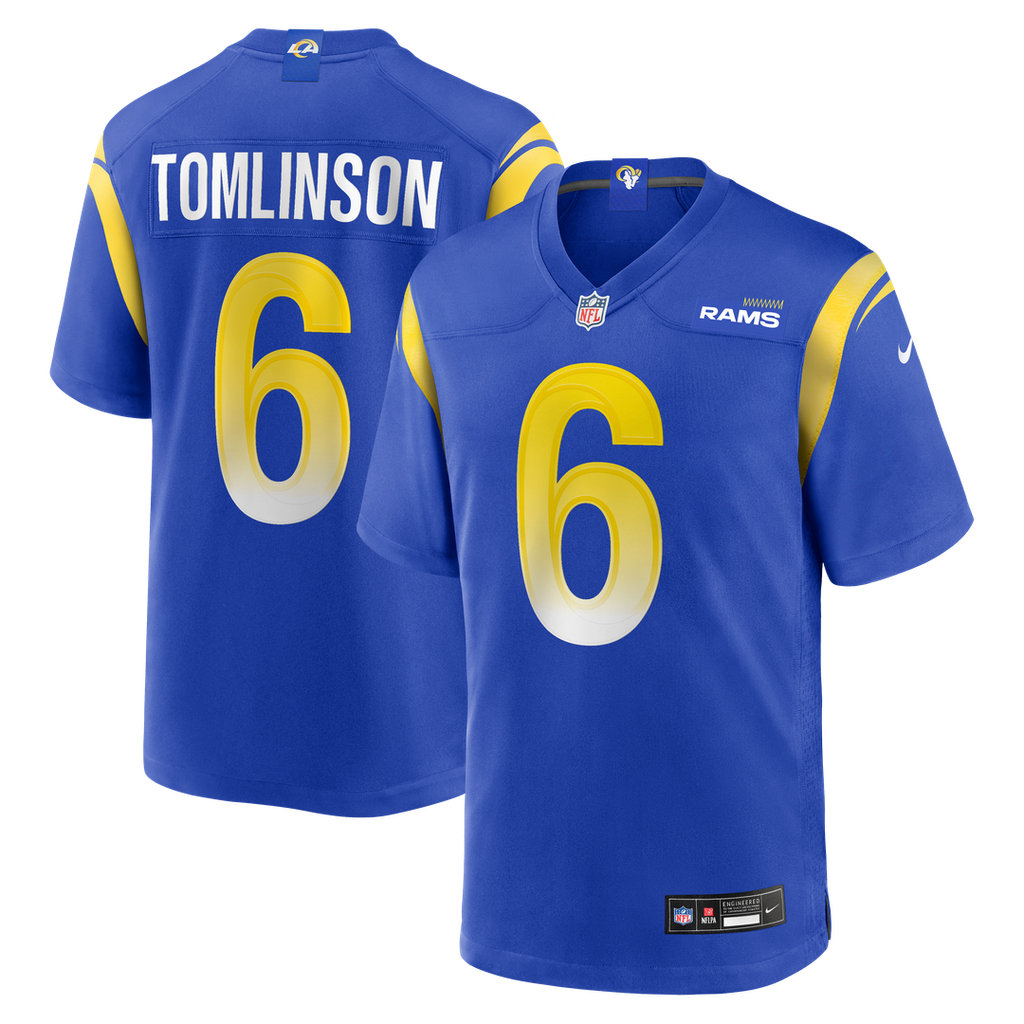 Tre'Vius Hodges-Tomlinson Los Angeles Rams Nike Team Game Jersey -  Royal