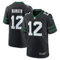 Joe Namath New York Jets Nike Alternate Retired Player Game Jersey - Legacy Black
