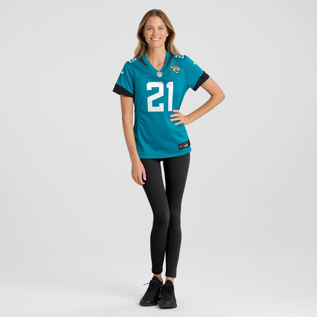 Christian Braswell Jacksonville Jaguars Nike Women's Team Game Jersey -  Teal