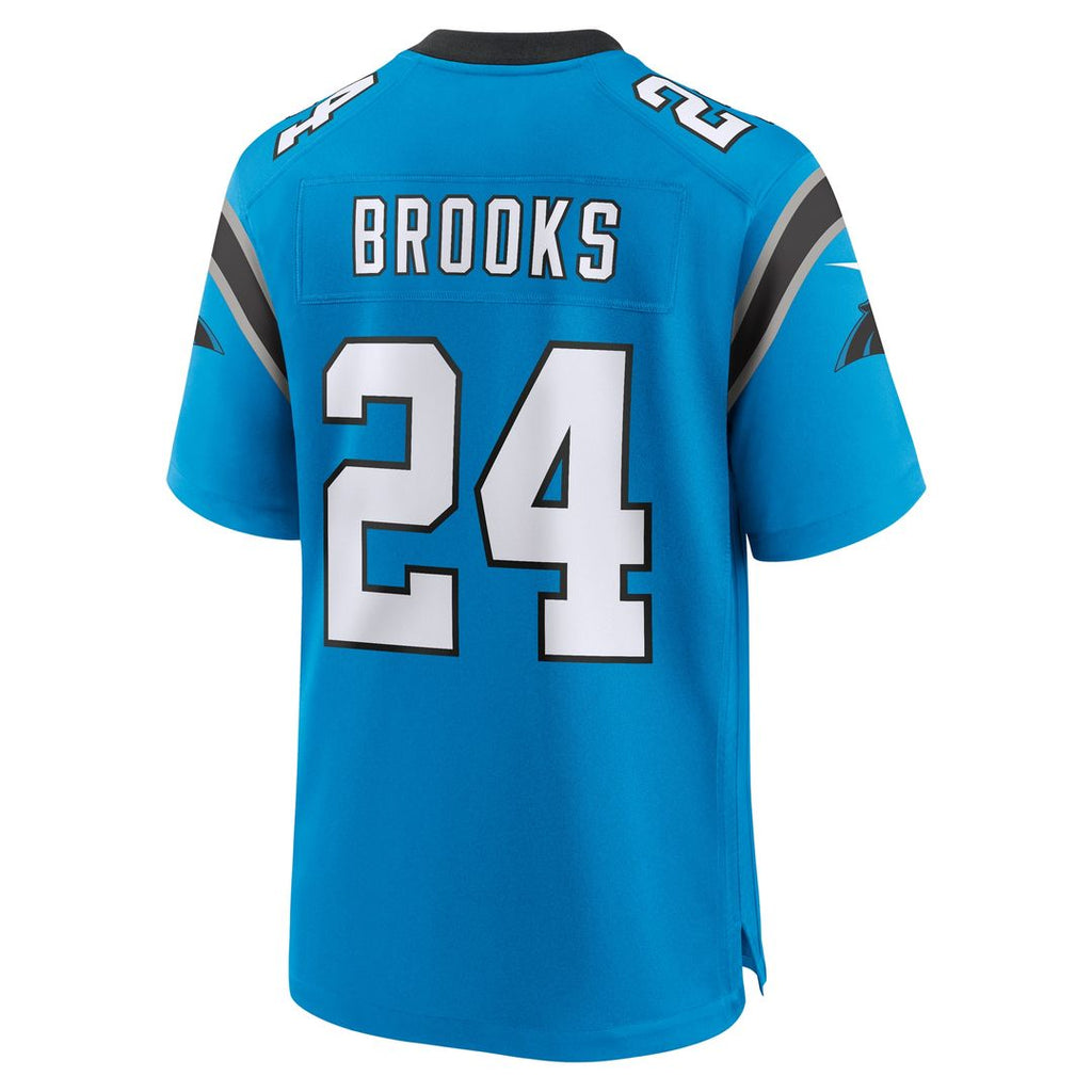 Jonathon Brooks Carolina Panthers Nike  Alternate Game Player Jersey - Blue