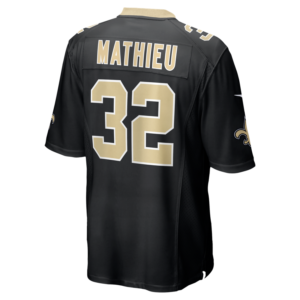Tyrann Mathieu New Orleans Saints Nike Game Jersey - Black