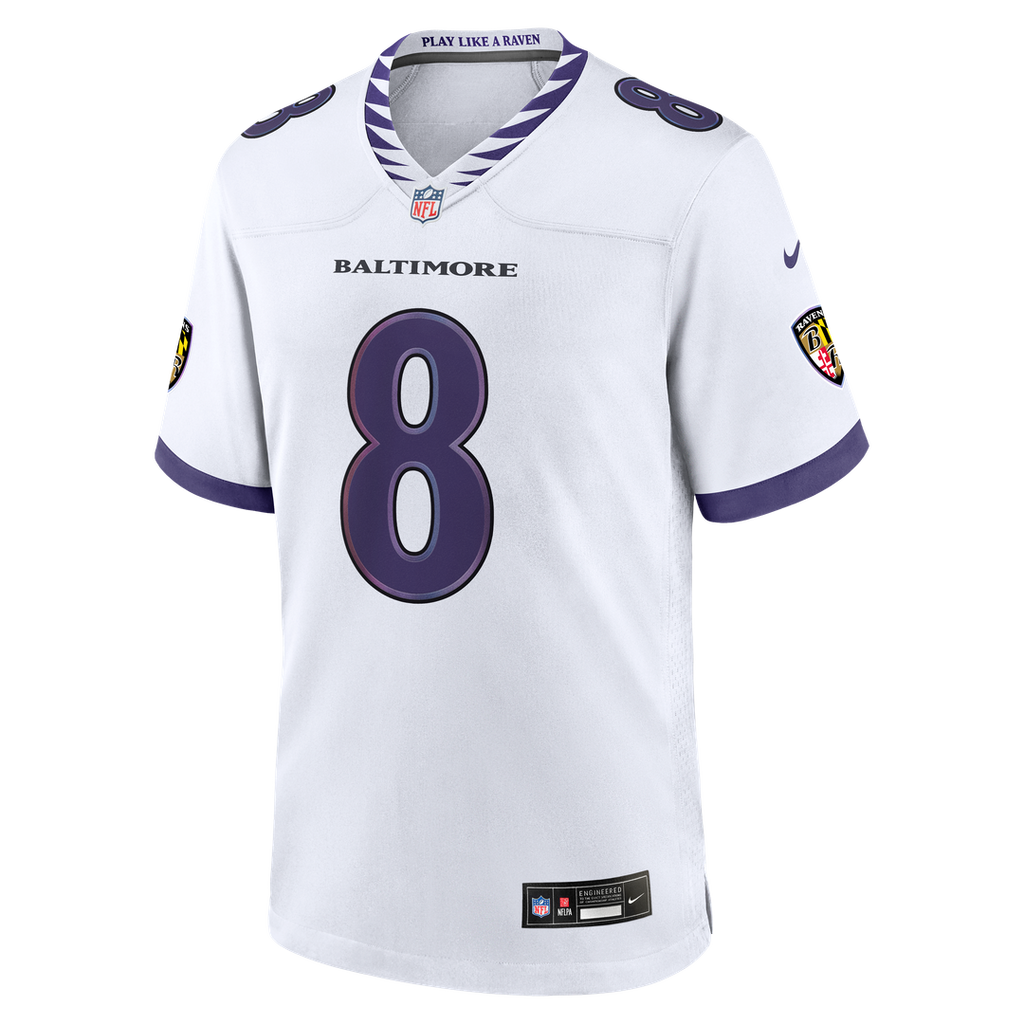 Lamar Jackson Baltimore Ravens Nike Alternate Game Jersey - Purple