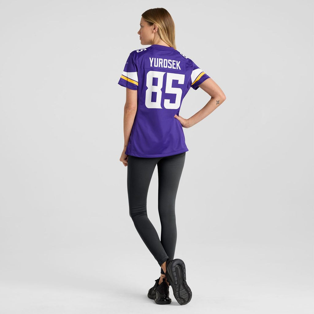 Ben Yurosek Minnesota Vikings Nike Women's Team Game Jersey -  Purple