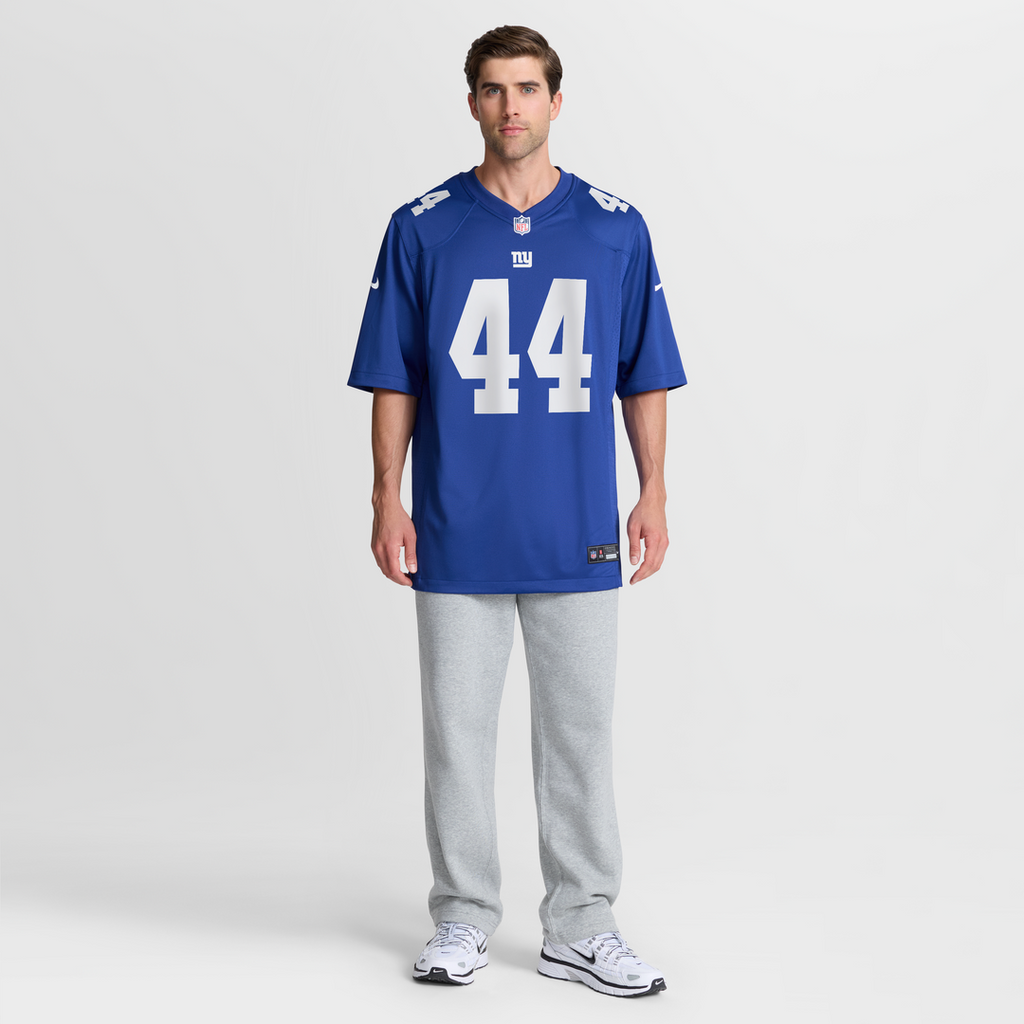 Cam Skattebo New York Giants Nike Team Game Player Jersey - Royal