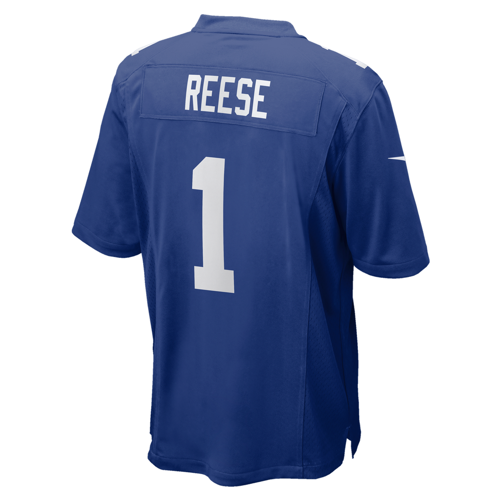 Arvell Reese New York Giants Nike 2026 NFL Draft First Round Pick No. 5 Team Game Jersey - Royal
