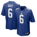 Jaxson Dart New York Giants Nike Team Game Jersey - Royal