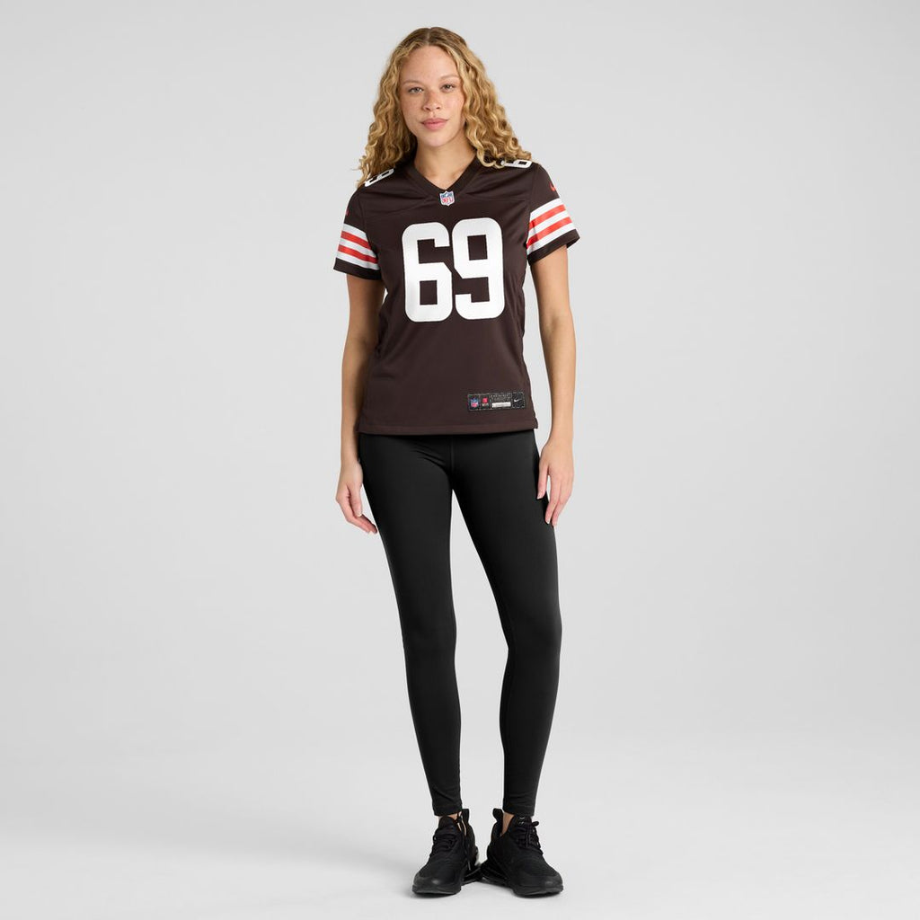 Tyre Phillips Cleveland Browns Nike Women's Team Game Jersey -  Brown