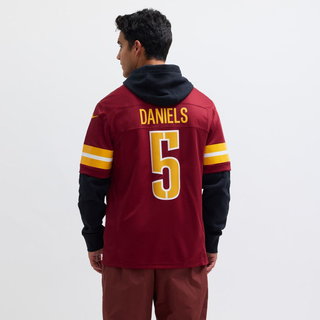 Jayden Daniels Washington Commanders Nike Vapor F.U.S.E. Limited Jersey - Black