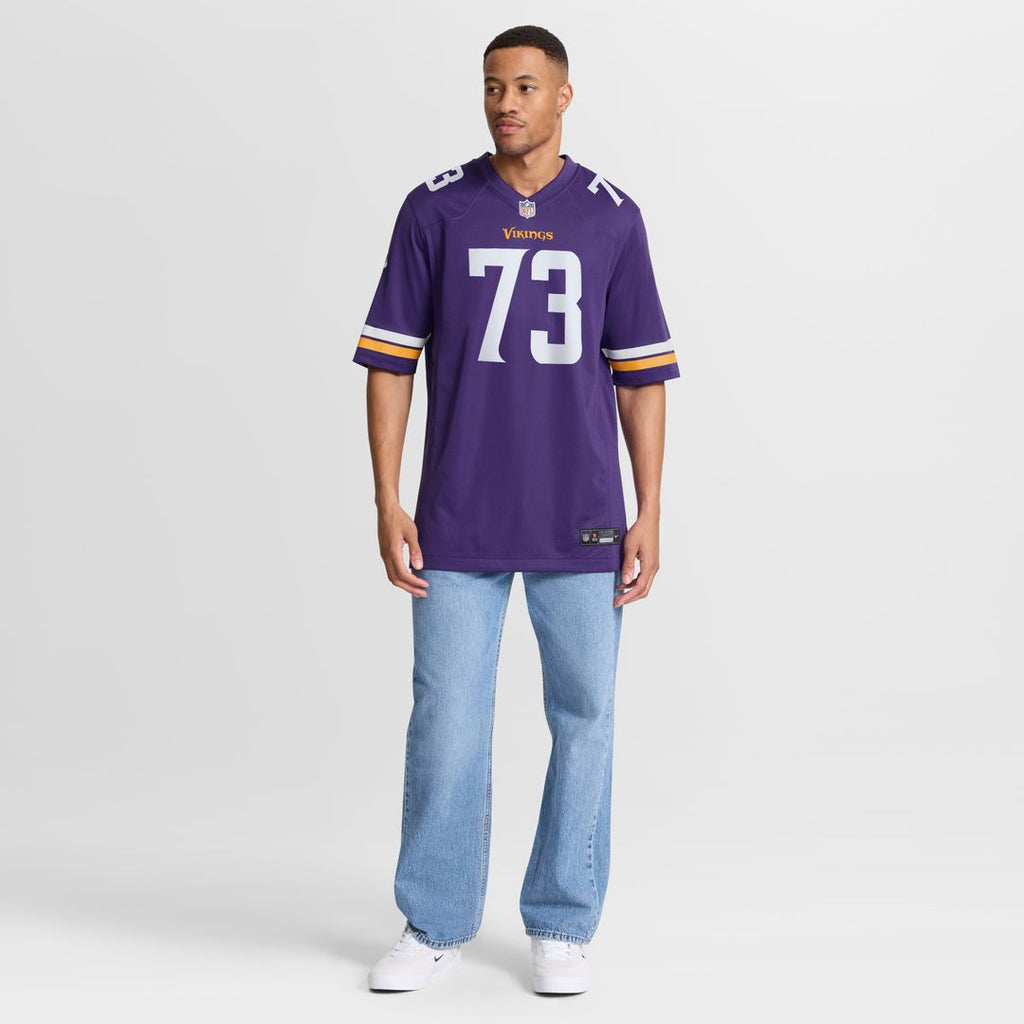 Walter Rouse Minnesota Vikings Nike Team Game Jersey -  Purple