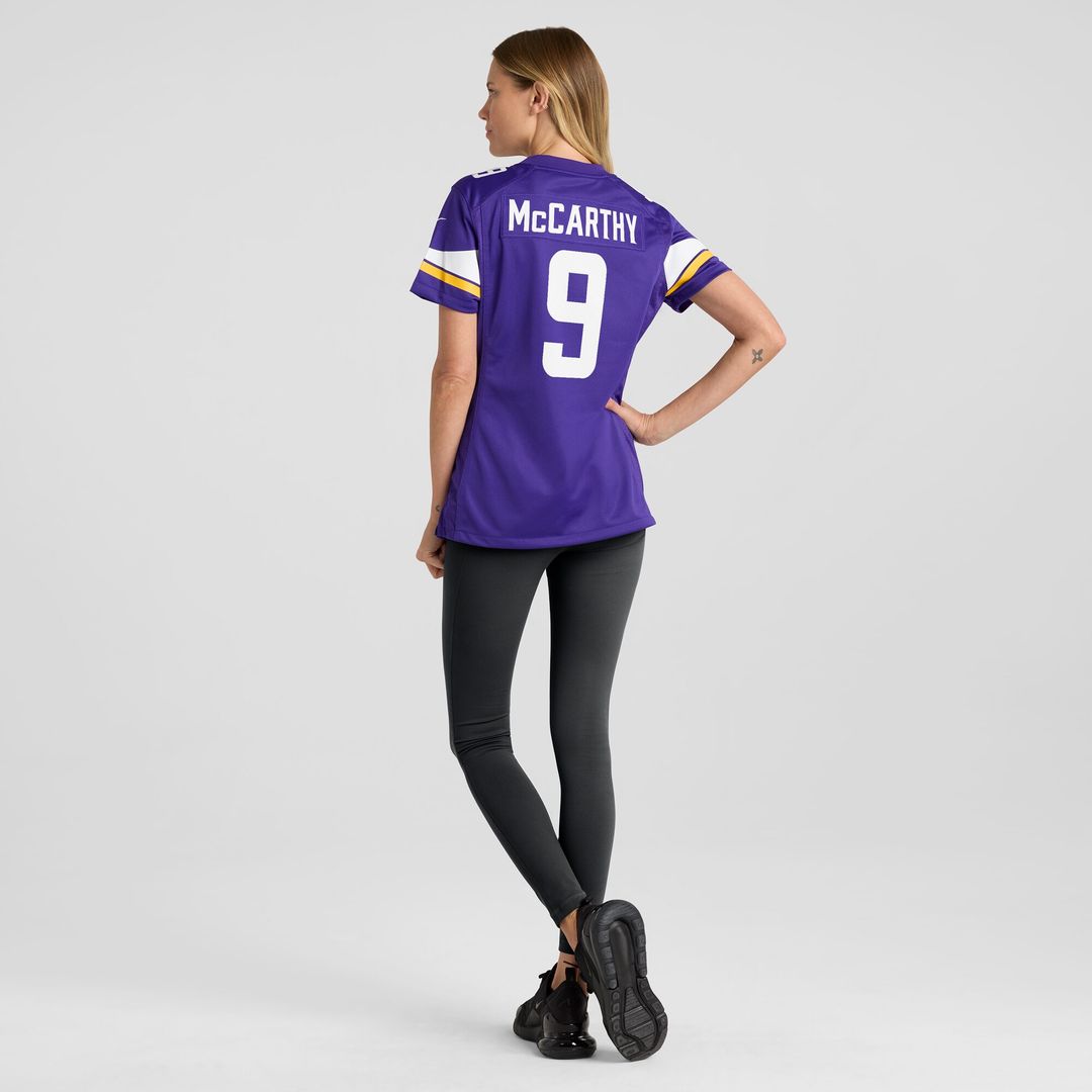 J.J. McCarthy Minnesota Vikings Nike Women's Alternate Game Player Jersey - White