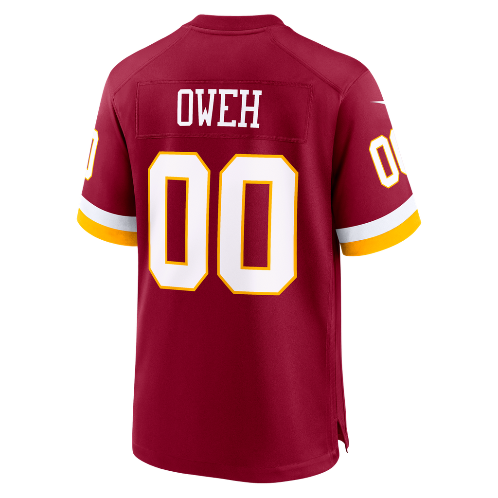 Odafe Oweh Washington Commanders Nike Hail Raiser Alternate Game Jersey - Black