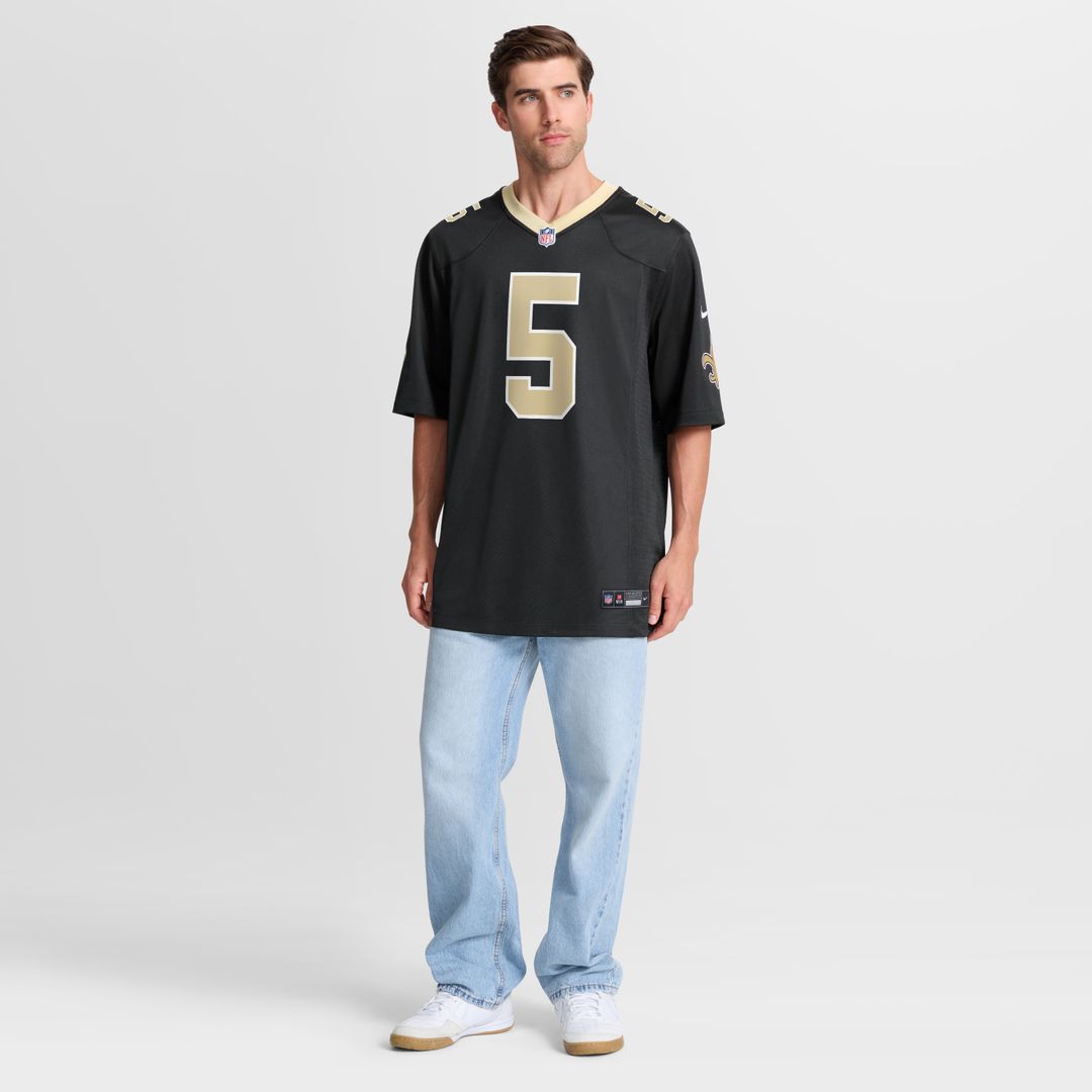 Kendre Miller New Orleans Saints Nike Team Game Jersey -  Black