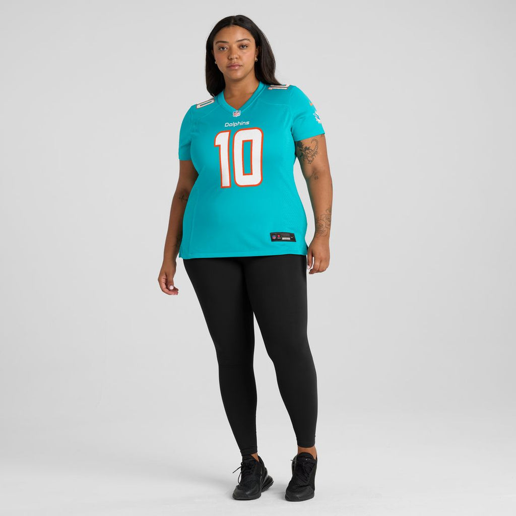 Jacob Rodriguez Miami Dolphins Nike Women's Team Game Jersey - Aqua