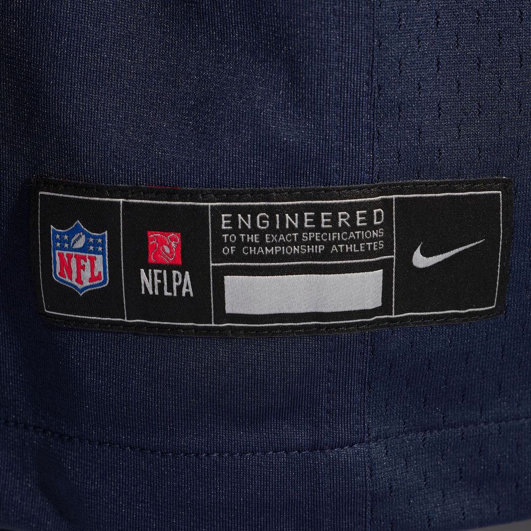 Drew Dalman Chicago Bears Nike Team Game Jersey -  Navy