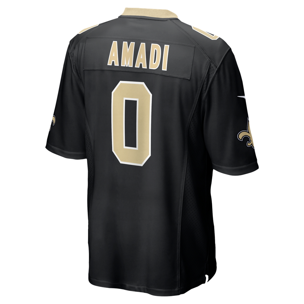 Ugo Amadi New Orleans Saints Nike Team Game Jersey -  Black