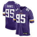 Caleb Banks Minnesota Vikings Nike 2026 NFL Draft First Round Pick No. 18 Team Game Jersey - Purple