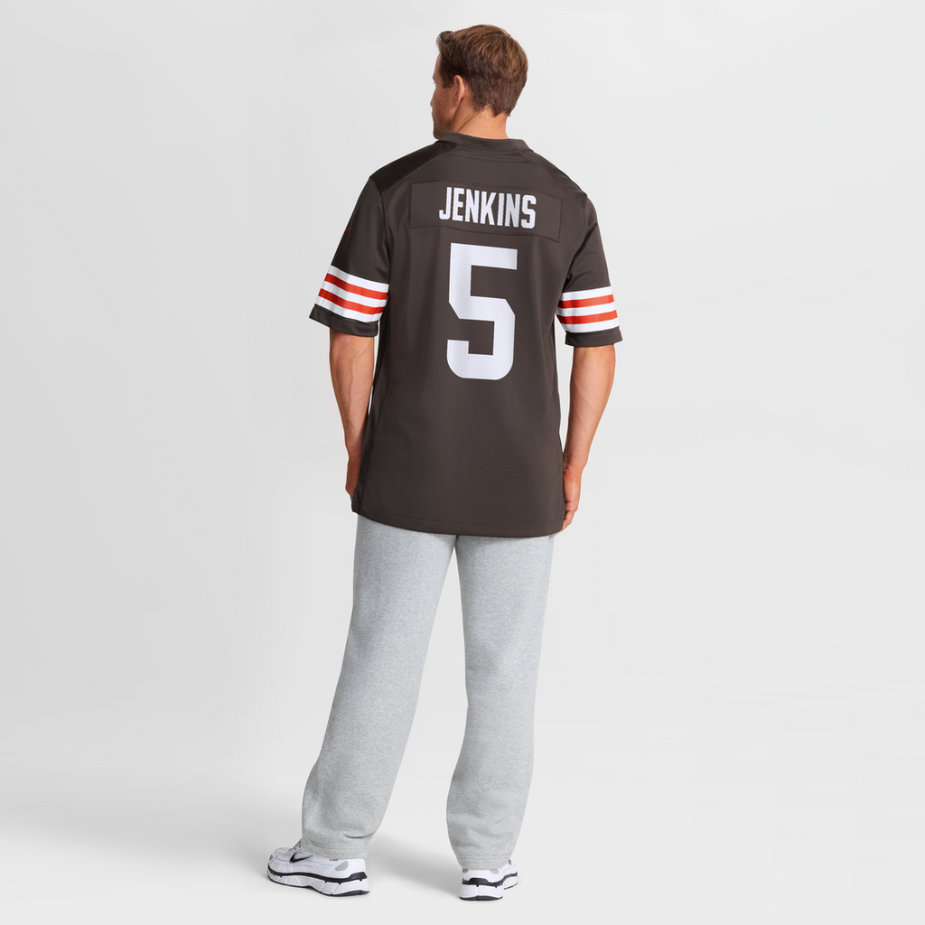 Rayshawn Jenkins Cleveland Browns Nike Team Game Jersey -  Brown