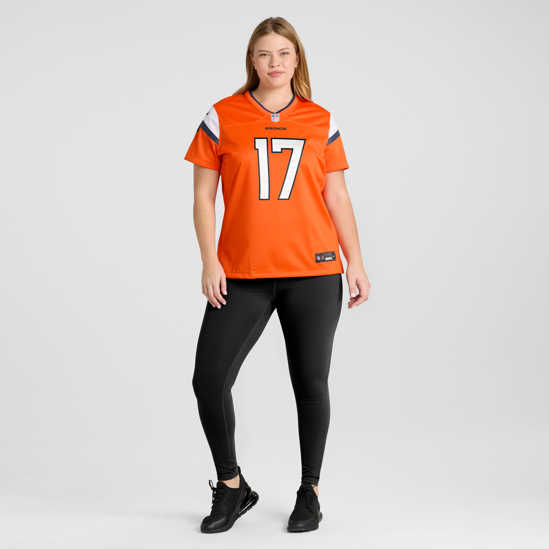 Lil'Jordan Humphrey Denver Broncos Nike Women's Team Game Jersey -  Orange