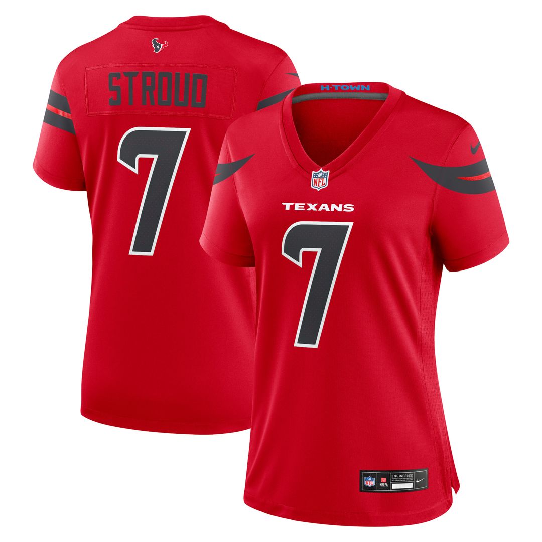C.J. Stroud Houston Texans Nike Women's Alternate Game Jersey - Navy
