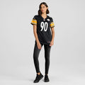 T.J. Watt Pittsburgh Steelers Nike Women's Game Jersey - Black