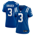 Spencer Shrader Indianapolis Colts Nike Women's Team Game Jersey -  Royal