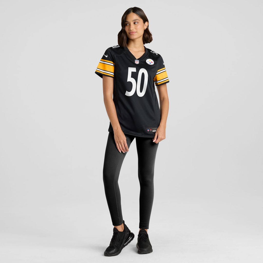 Malik Harrison Pittsburgh Steelers Nike Women's Team Game Jersey -  Black
