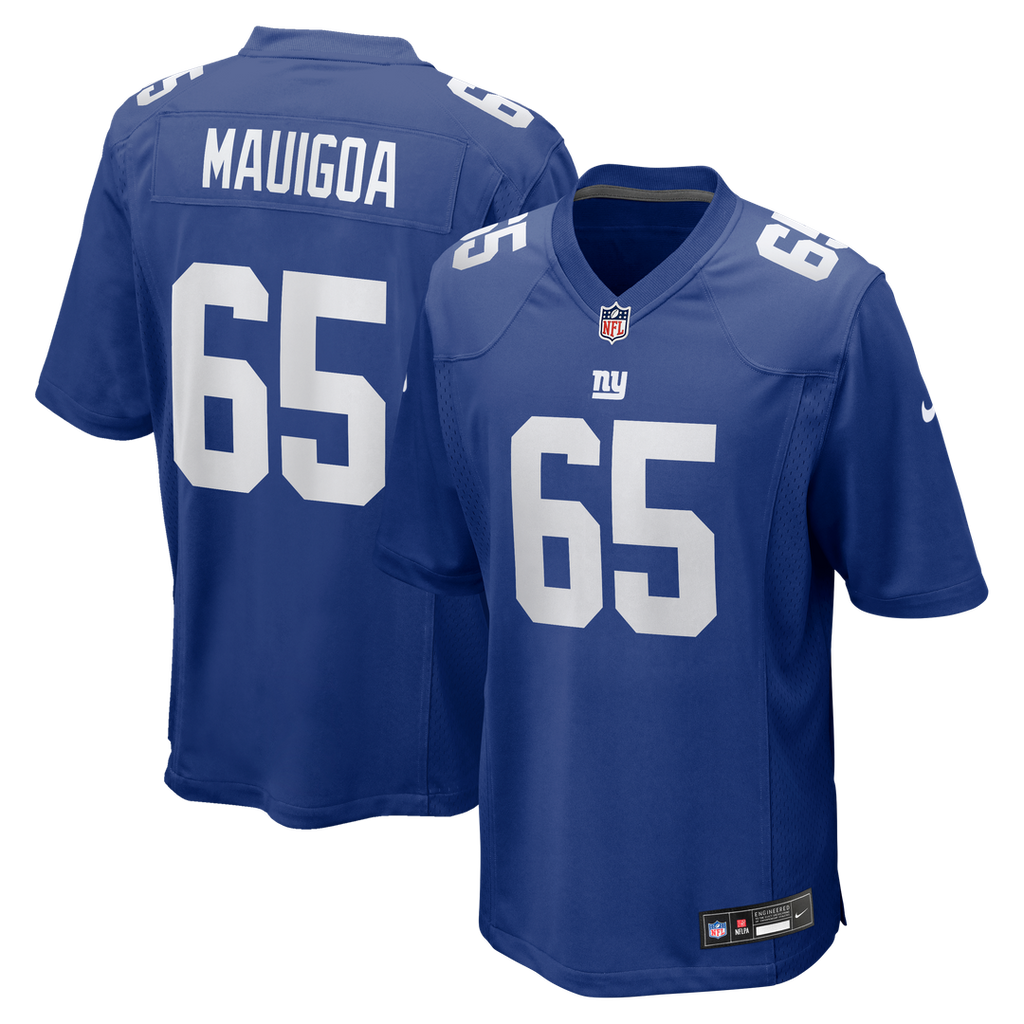 Francis Mauigoa New York Giants Nike 2026 NFL Draft First Round Pick No. 10 Team Game Jersey - Royal