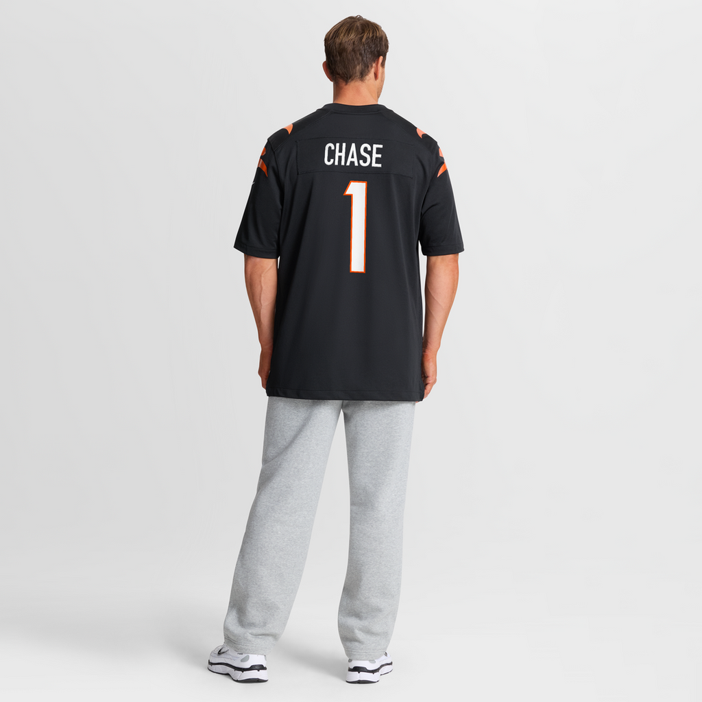 Ja'Marr Chase Cincinnati Bengals Nike Game Jersey - Black