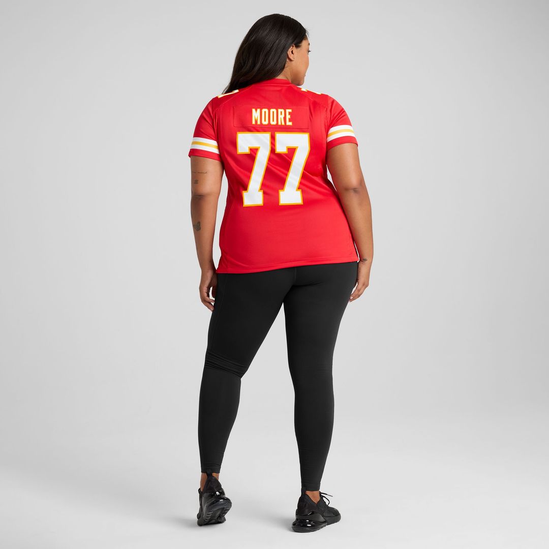 Jaylon Moore Kansas City Chiefs Nike Women's Team Game Jersey -  Red