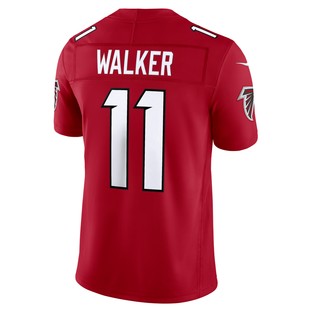 Jalon Walker Atlanta Falcons Nike Vapor F.U.S.E. Stitched Limited Jersey - Red