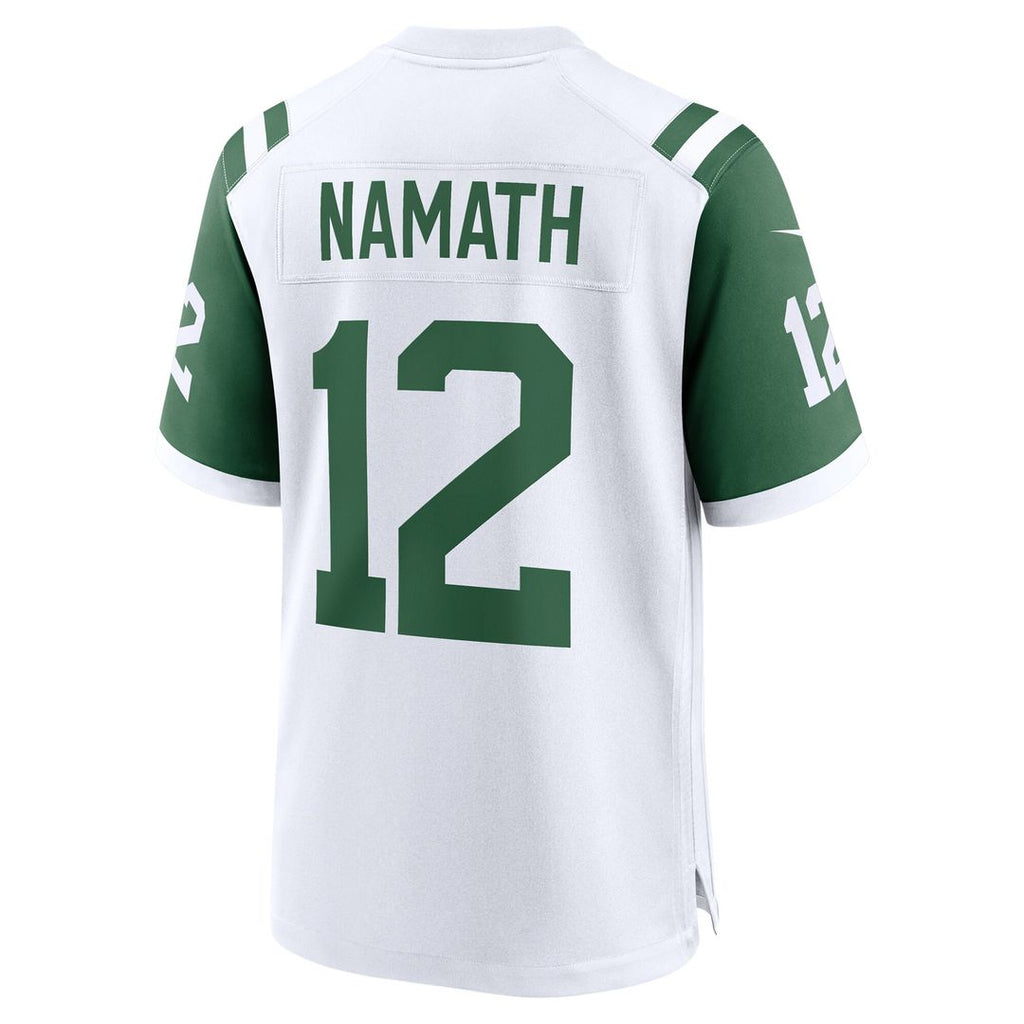 Joe Namath New York Jets Nike Classic Alternate Retired Player Game Jersey - White