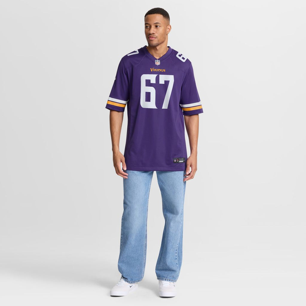 Justin Skule Minnesota Vikings Nike Team Game Jersey -  Purple