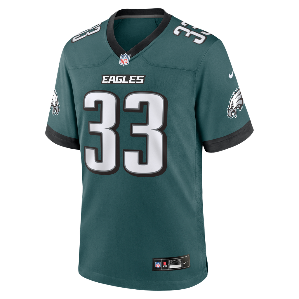 Cooper DeJean Philadelphia Eagles Nike Alternate Game Jersey -  Black