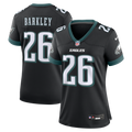 Saquon Barkley Philadelphia Eagles Nike Women's Alternate Game Jersey -  Black