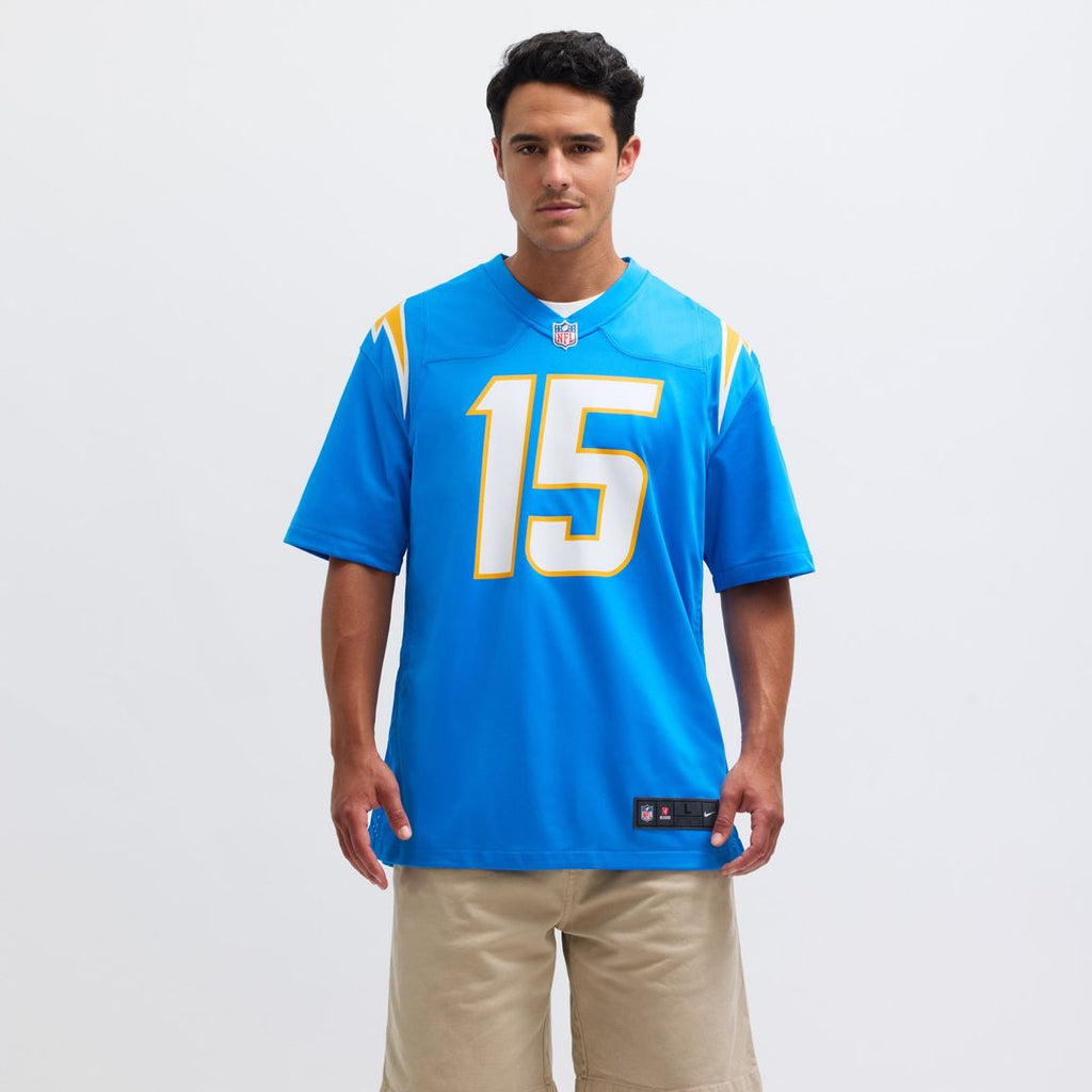 Ladd McConkey Los Angeles Chargers Nike Alternate Super Chargers Game Player Jersey - Navy