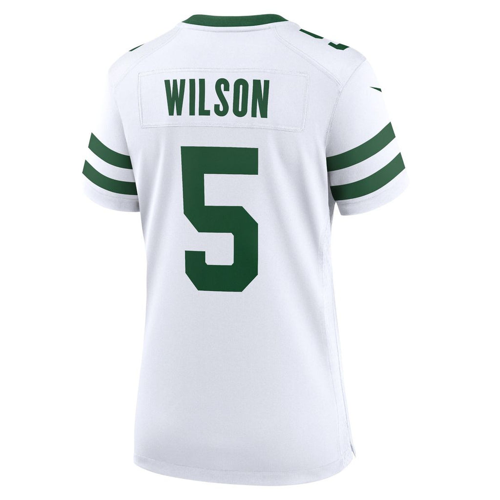 Garrett Wilson New York Jets Nike Women's Alternate Game Jersey - Legacy Black