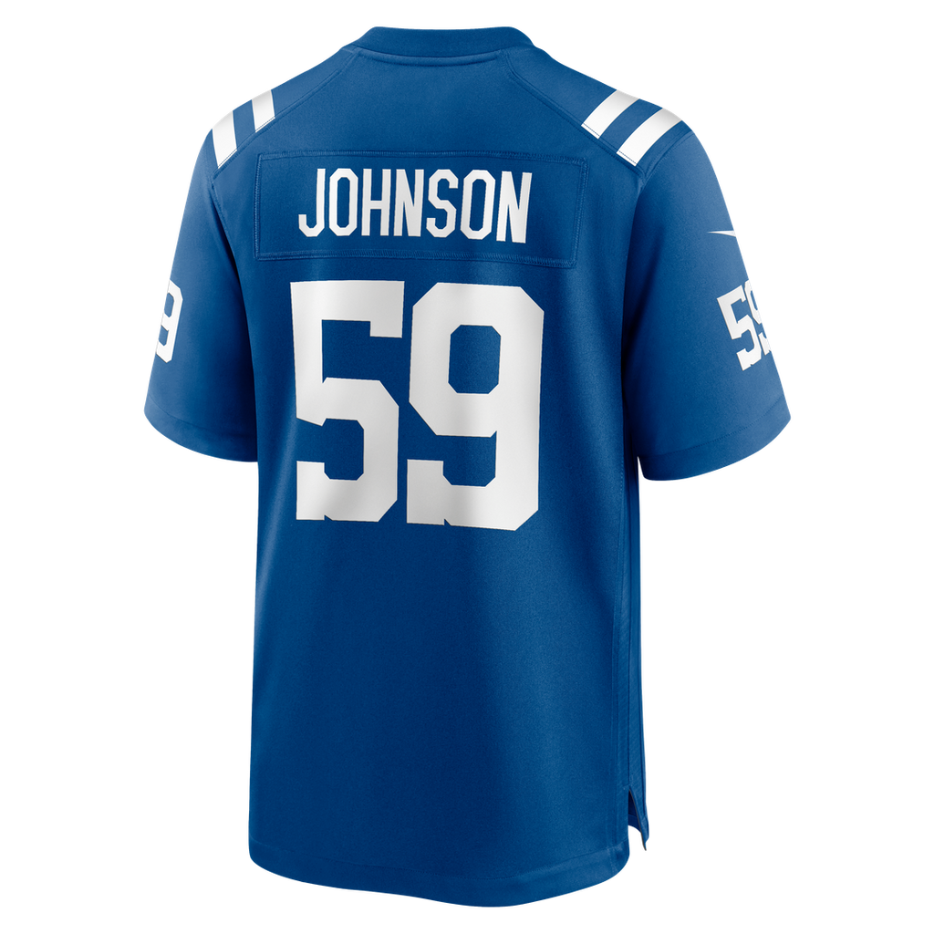 Buddy Johnson Indianapolis Colts Nike Team Game Jersey -  Royal