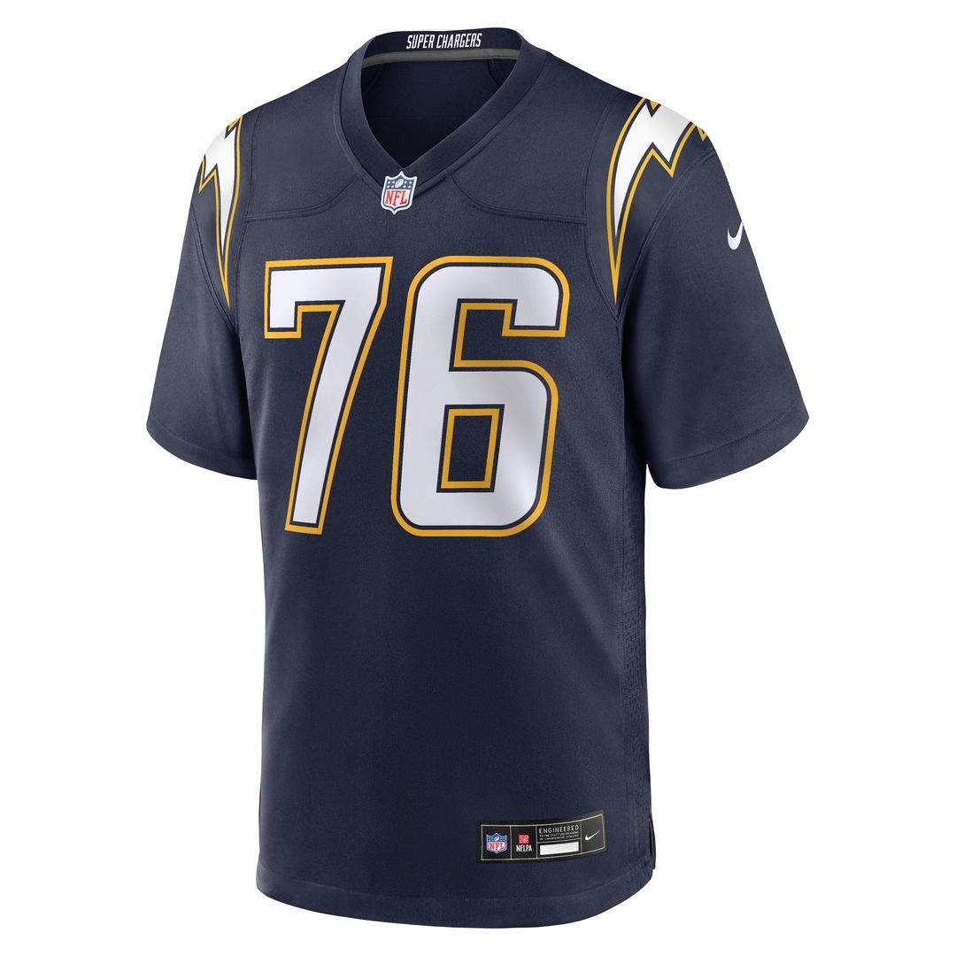 Joe Alt Los Angeles Chargers Nike Alternate Charger Power Game Player Jersey - Gold