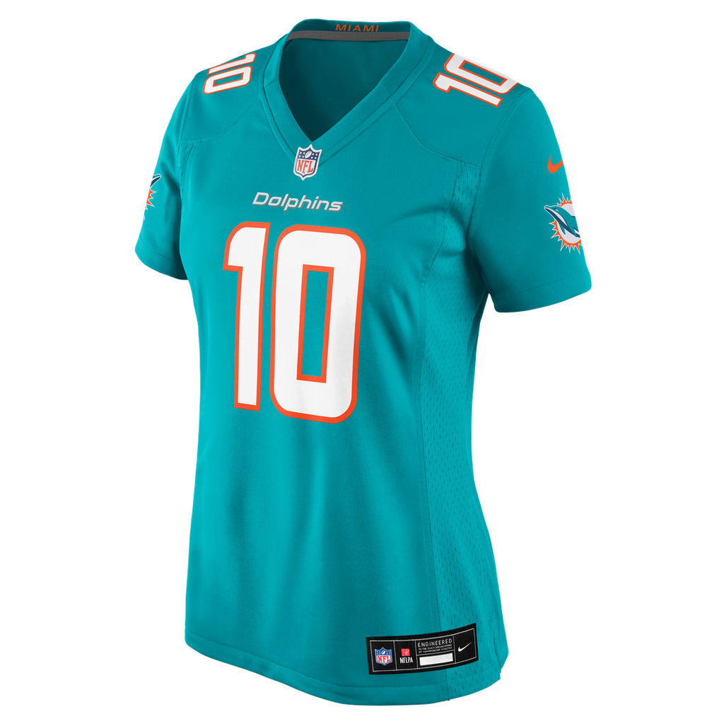 Jacob Rodriguez Miami Dolphins Nike Women's Team Game Jersey - Aqua