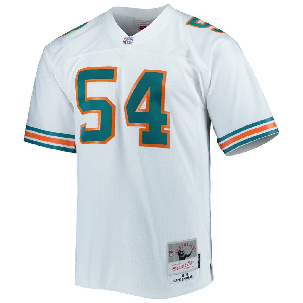 Zach Thomas Miami Dolphins Mitchell & Ness Legacy Replica Jersey - Orange