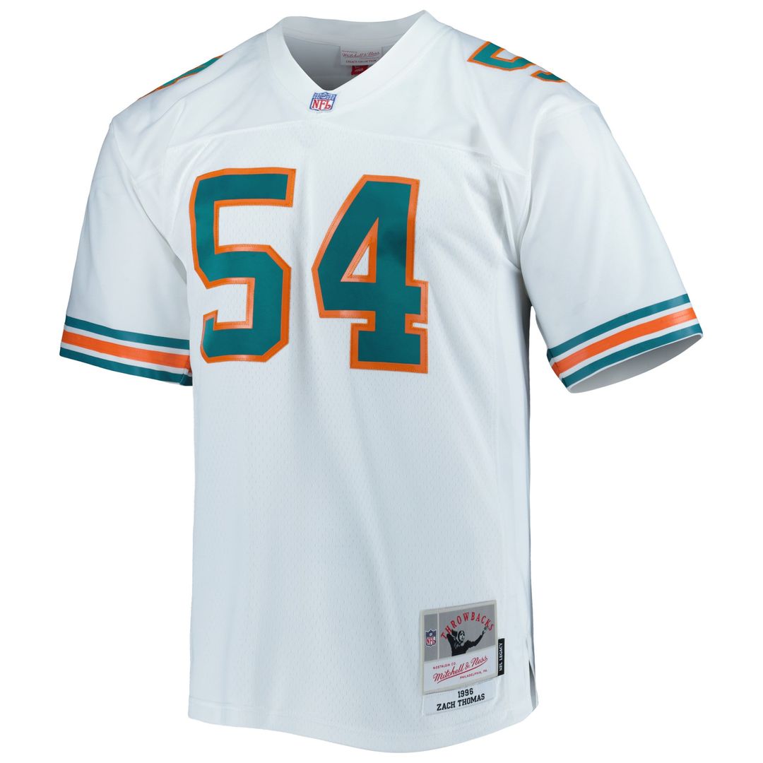 Zach Thomas Miami Dolphins Mitchell & Ness Legacy Replica Jersey - Orange