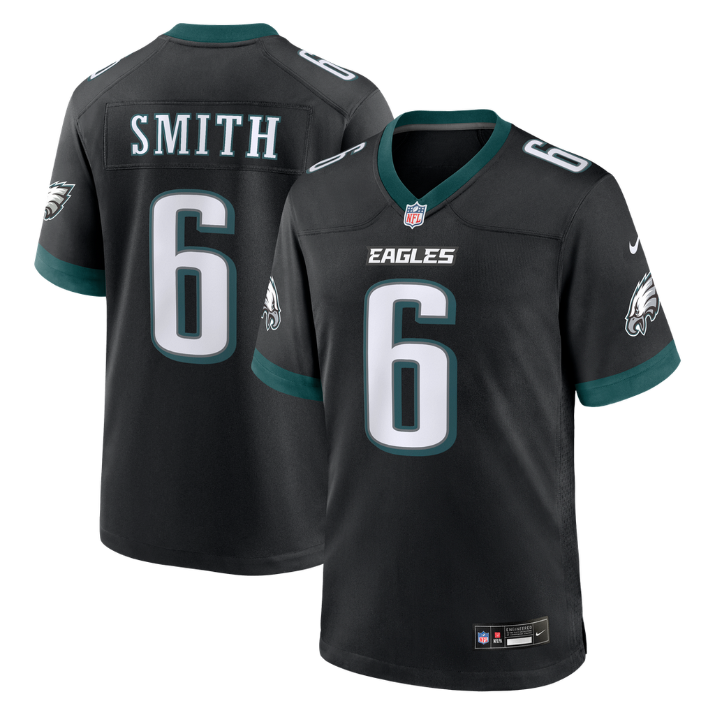 DeVonta Smith Philadelphia Eagles Nike Alternate Game Jersey -  Black