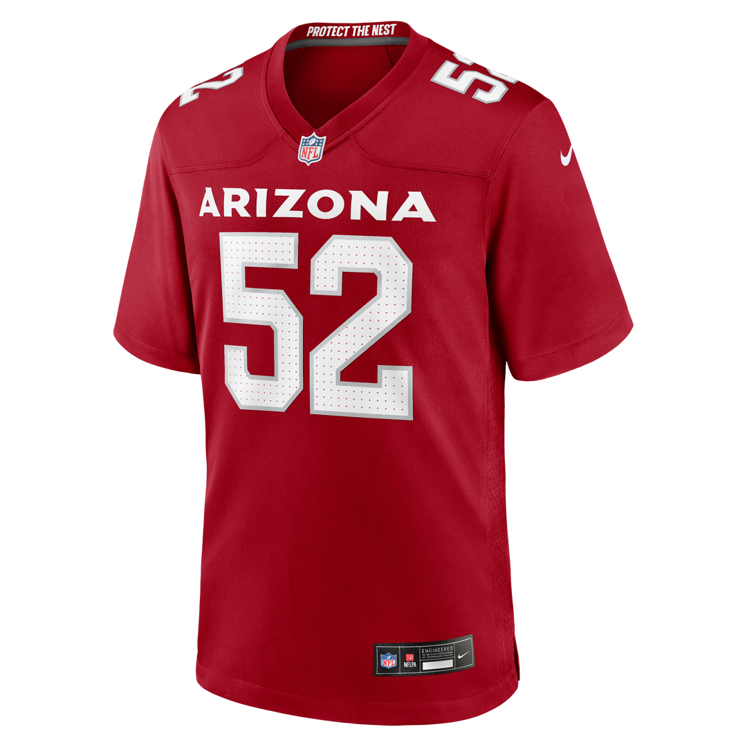 Jordan Burch Arizona Cardinals Nike Team Game Jersey -  Cardinal