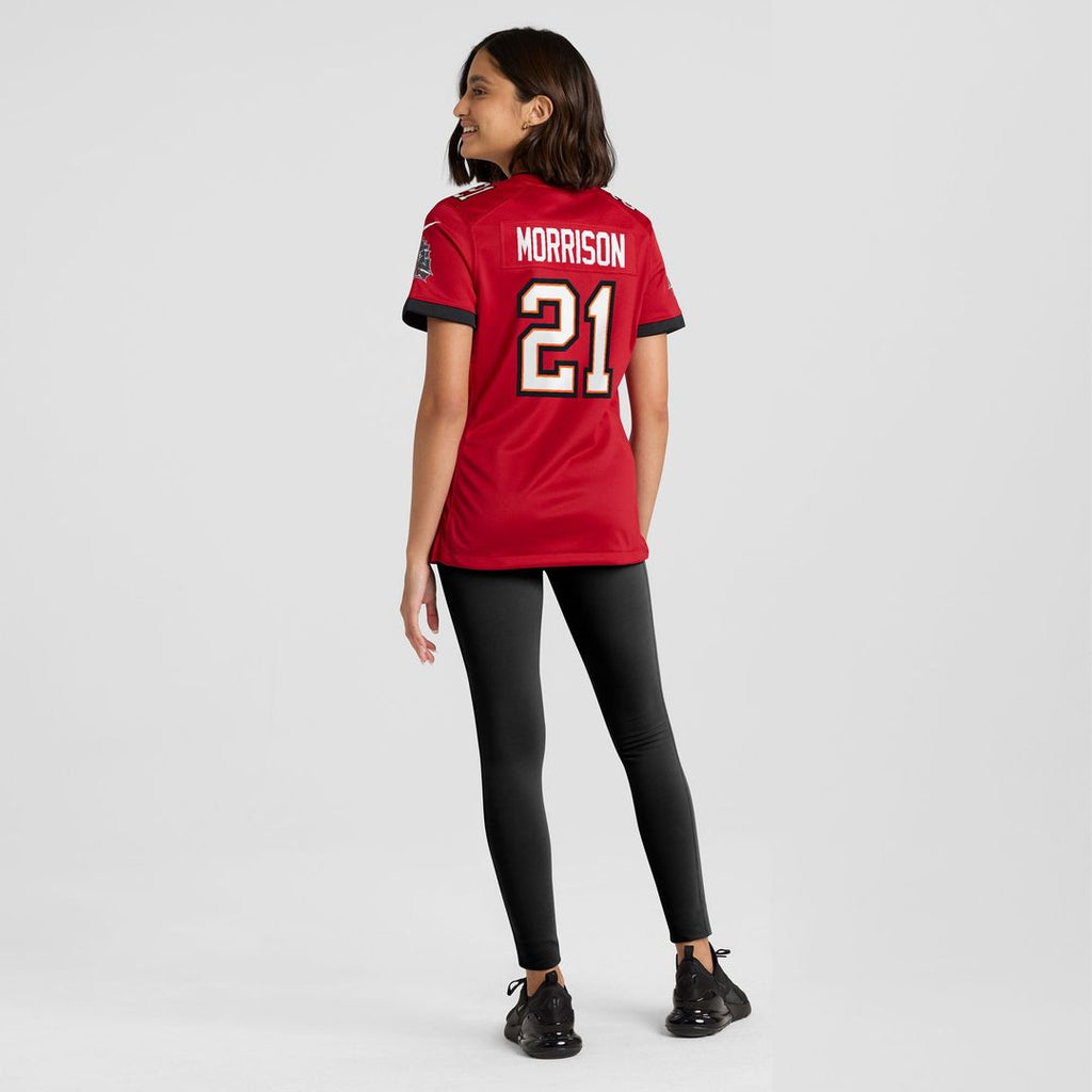 Benjamin Morrison Tampa Bay Buccaneers Nike Women's Team Game Jersey -  Red