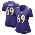 Josh Tupou Baltimore Ravens Nike Women's Team Game Jersey -  Purple