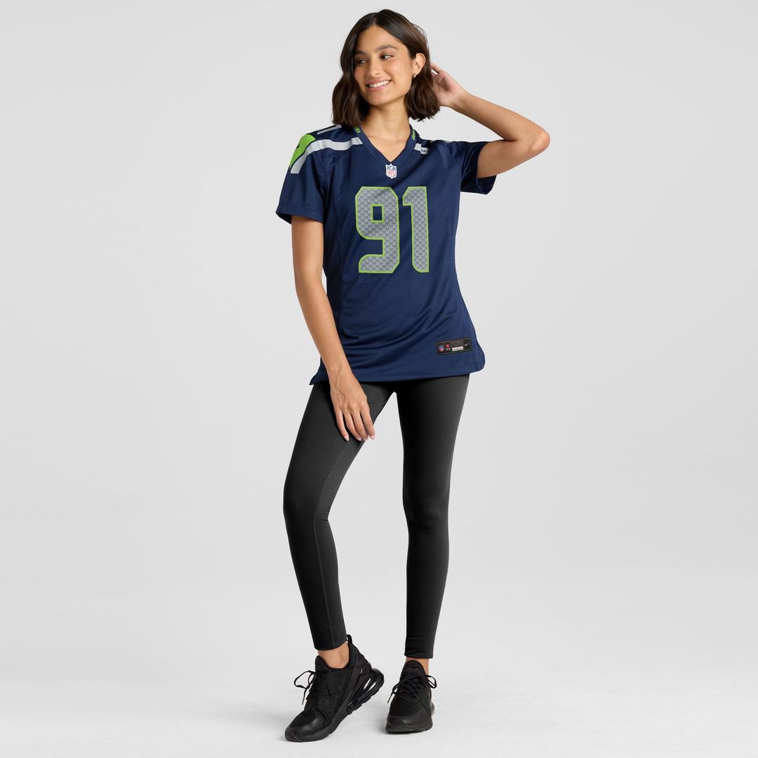 Byron Murphy II Seattle Seahawks Nike Women's Team Game Jersey -  College Navy
