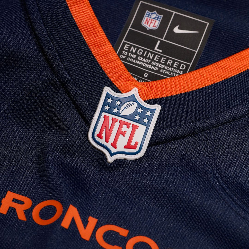 Jaleel McLaughlin Denver Broncos Nike Game Jersey -  White