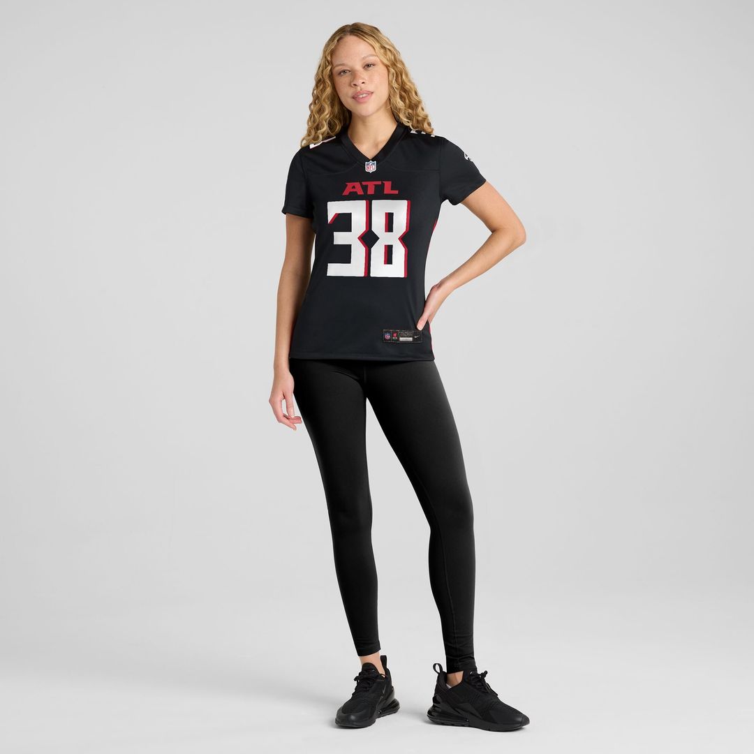 Nathan Carter Atlanta Falcons Nike Women's Team Game Jersey -  Black