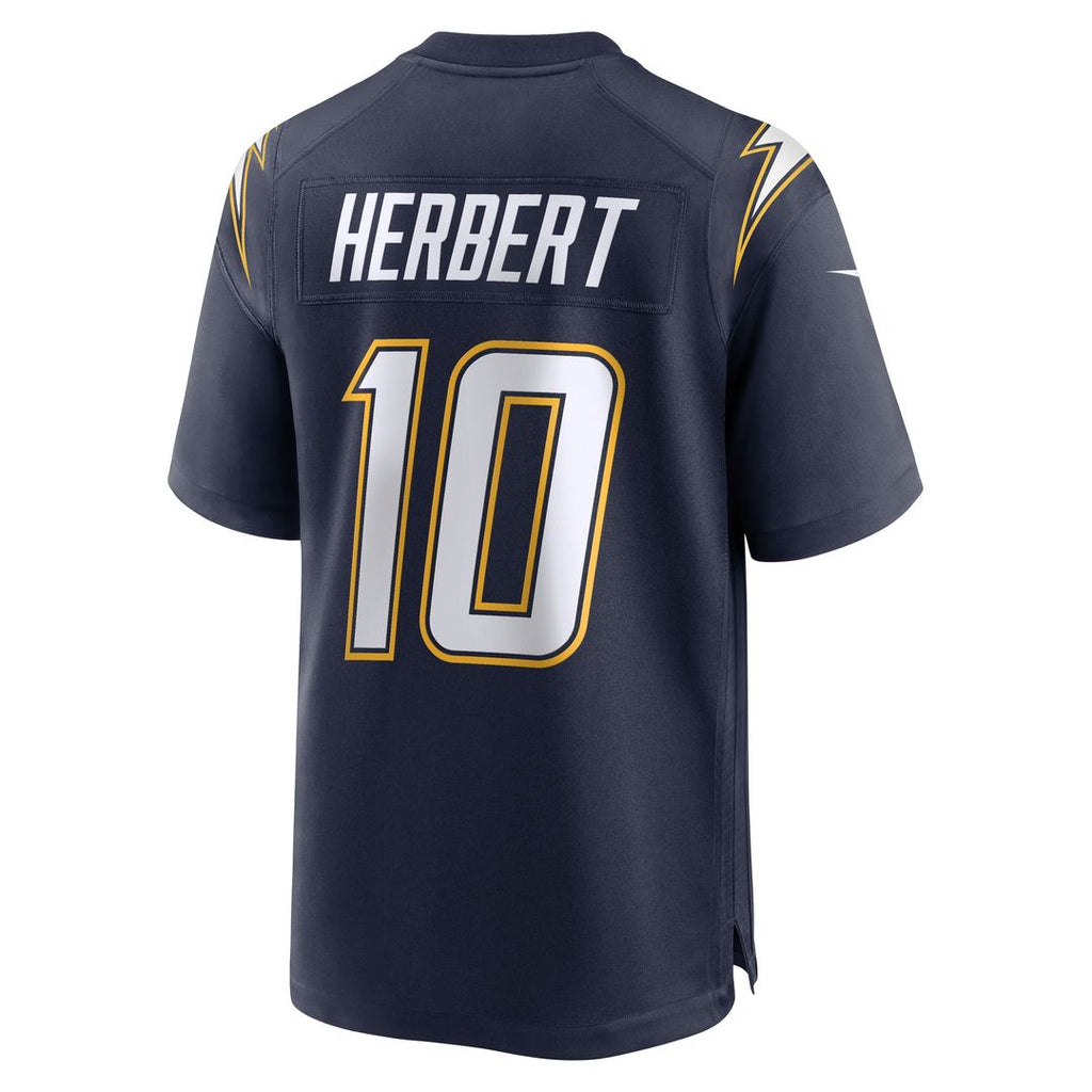Justin Herbert Los Angeles Chargers Nike Player Game Jersey - Powder Blue